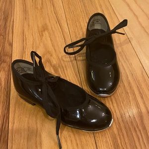 Girls/Toddler Patent Leather Tap Shoes